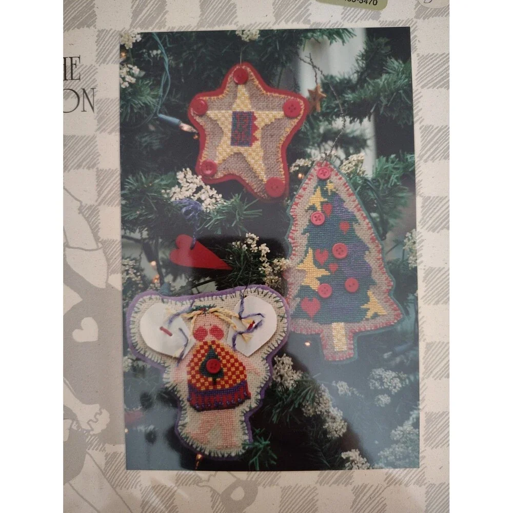 Vintage Sisters and Best Friends Tis The Season Cross Stitch Pattern Leaflet